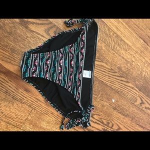 Printed bikini bottoms